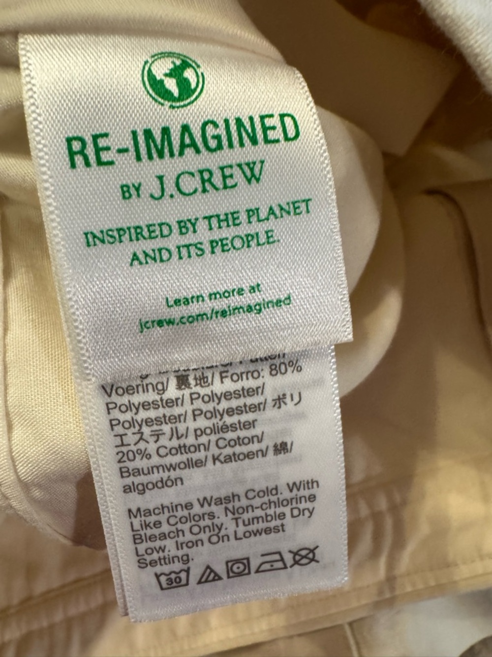 J . CREW Linen-blend Button-through
A-line Skirt size 8 - Picture 12 of 14